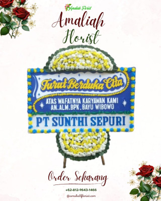 Papan Bunga Duka di Lemahsugih