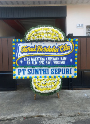 Papan Bunga Duka di Lemahsugih