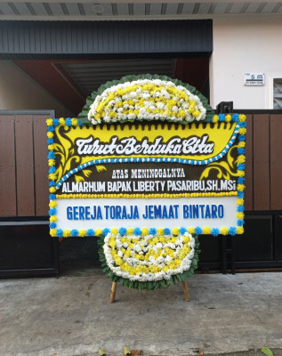 Papan Bunga Duka di Lemahsugih
